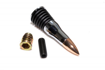 Bullet Style Chrome/Copper Bottle Stopper Kit